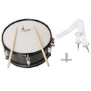 14inch Snare Drum with Drumstick Strap Kids Music Learning Toys Gift Performance Percussion Instrument Black