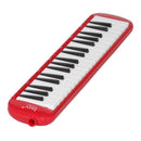 37 Key Melodica Pianica Keyboard Mouthpiece Music Instrument with Carrying Bag Red