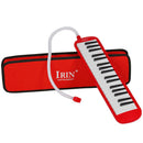 37 Key Melodica Pianica Keyboard Mouthpiece Music Instrument with Carrying Bag Red