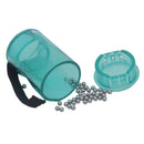 Acrylic Sand Shaker Hammer Finger Shot Small Hand Percussion for Guitar Ukulele Banjo Playing Parts Green