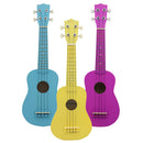 Concert Ukulele 21'' Hawaiian Hawaii Guitar Basswood for Beginners Novice Blue