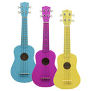 Concert Ukulele 21'' Hawaiian Hawaii Guitar Basswood for Beginners Novice Blue