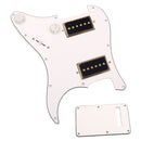 3PLY Loaded Pickguard HH Humbuckers Alnico V for ST Strat Electric Guitar Accessory
