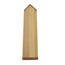 Portable Wooden Trapezoid Fountain Pen Display Box Container Holder for Kids Christmas Birthday Gift