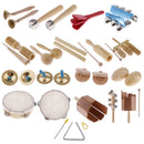 Kid Musical Toy Early Learning Toy Percussion Triangle Drum Maracas Bell Kit