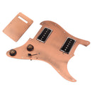 11 Hole Prewired Guitar Pickguard and 1 Ply Back Plate Set for Electric Guitar Replacement