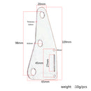Aluminum Alloy Guitar Pickguard Scratch Plate for Fender Strat Guitar Parts