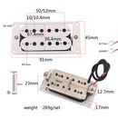 Alnico 5 Electric Guitar Humbucker Pickup Set Neck&Bridge for ST SG Guitar Accessories