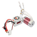 3660 3300KV Waterproof Brushless Motor + 60A ESC Set for 1/10 RC Racing Car Boat Truck
