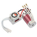 Waterproof 3665 3100KVV Brushless Motor + 60A ESC Set for 1/10 RC Car Truck Model Vehicle Parts