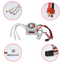 Waterproof 3665 3100KVV Brushless Motor + 60A ESC Set for 1/10 RC Car Truck Model Vehicle Parts