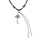 Vintage Jewelry Nepal Buddhist Tibetan Necklace Buddha Pendant for Women Men