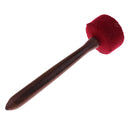 1Pcs Red Long-handled Felted End Tibetan Singing Bowl Gong Mallet Striker 12.5 x 5.2cm