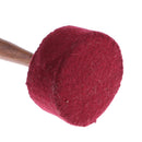 Handmade Felted Wooden Striker Mallet for Tibetan Singing Bowl & Gong 33x7.8cm