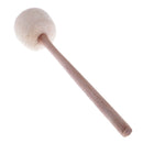 Handmade Felted Wooden Striker Mallet for Tibetan Singing Bowl & Gong 34 x 7.5cm