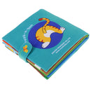 Cute 3D Cloth Book Baby Night Educational Toys Little Tiger Animal Pattern Gift with Bag
