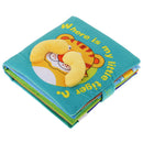 Cute 3D Cloth Book Baby Night Educational Toys Little Tiger Animal Pattern Gift with Bag