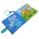 Cute 3D Cloth Book Baby Night Educational Toys Little Tiger Animal Pattern Gift with Bag