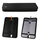 Travel Tie Case Men Travel Necktie Box Travel Tie Case Tie Holder Storage Bag