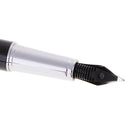Portable Finest Metal Fountain Pen Bamboo Style Cap Smooth Writing Travel Parts Decoration 5.35 x 0.51inch