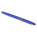Portable Standard Metal Fountain Pen Smooth Writing for Christmas Birthday Business Gift Collection Blue