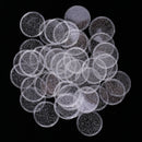 40 Pcs Plastic Count Bingo Chips Markers for Bingo Game Cards Professional White