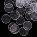 40 Pcs Plastic Count Bingo Chips Markers for Bingo Game Cards Professional White