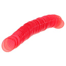 40 Pcs Plastic Count Bingo Chips Markers for Bingo Game Cards Professional Red