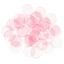 40 Pcs Plastic Count Bingo Chips Markers for Bingo Game Cards Professional Pink