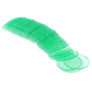40 Pcs Plastic Count Bingo Chips Markers for Bingo Game Cards Professional Green