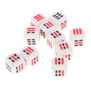 10Pcs D6 16mm Dices Set for Ba Gua Game Eight Trigrams Divination Accessory