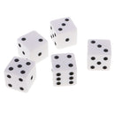 10Pcs Square 23mm D6 Dice with Dots for D&D RPG MTG Board Games Party Casino Toy Favors