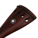 4 Set 4/4 Violin Parts Tailpiece+Chinrest+Endpins+Tuning Peg Rose Wood Accs