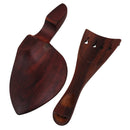 4 Set 4/4 Violin Parts Tailpiece+Chinrest+Endpins+Tuning Peg Rose Wood Accs