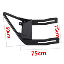 Steel Front Bumper Trangle Bull Bar w/ Shackles for 1:10 Axial SCX10 ? D90 RC Car Parts