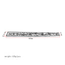 Acoustic Folk Guitar Inlay Fretboard Fingerboard Wooden for 41'' 20 Frets Luthier Tool DIY