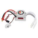 3650 2300KV Waterproof Brushless Motor with 45A ESC for 1/10 RC Racing Car Boat