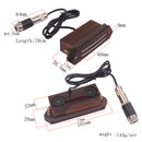 Acoustic Guitar Dual Rail Humbucker Pickup Musical Instrument Parts Rosewood