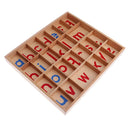 Montessori Movable Alphabets Box Letters Wooden For Children Educational