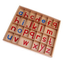 Montessori Movable Alphabets Box Letters Wooden For Children Educational