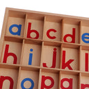 Montessori Movable Alphabets Box Letters Wooden For Children Educational