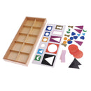 Montessori Basic Wooden Grammar Symbols with Box Kids Early Educational Toy