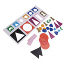 Montessori Basic Wooden Grammar Symbols with Box Kids Early Educational Toy