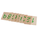 Montessori Wooden Number Cards with Box (1-1000)for kids Math Learning Small
