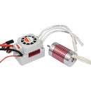 2845 3930KV Waterproof Brushless Motor & 45A ESC Combo for RC 1/12 1/14 Racing Car Boat