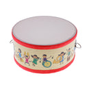 Portable Snare Drum with Wooden Drumsticks for Children Educational Toys Christmas Gift