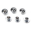6Pcs Vintage Guitar Machine Head Tuning Peg Tuner Conversion Bushings Adapter Ferrules 8mm