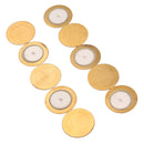 10pcs 23mm Piezo Piezos Elements Buzzer Sounder Sensor Trigger Drum Disc DIY