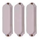 3Pcs Sealed Active Pickup Covers Plastic for Electric Guitar Instrument Accs