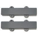 2Pcs/Set Guitar Pickup Covers Bridge Neck Set Closed for Jazz JB Bass Guitar